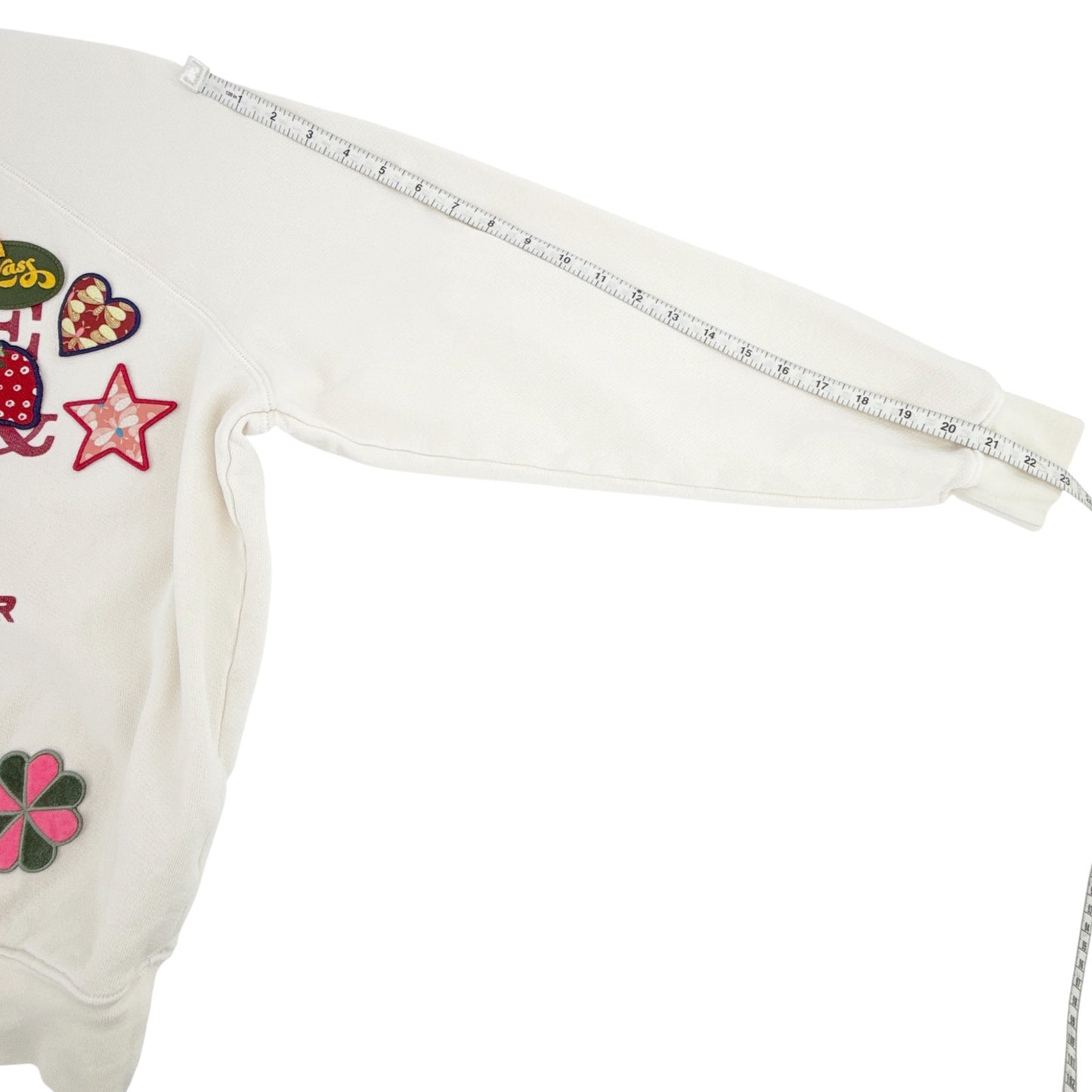 La DOUBLEJ x MOTHER The Biggie Concert Whisper White Patch It Up