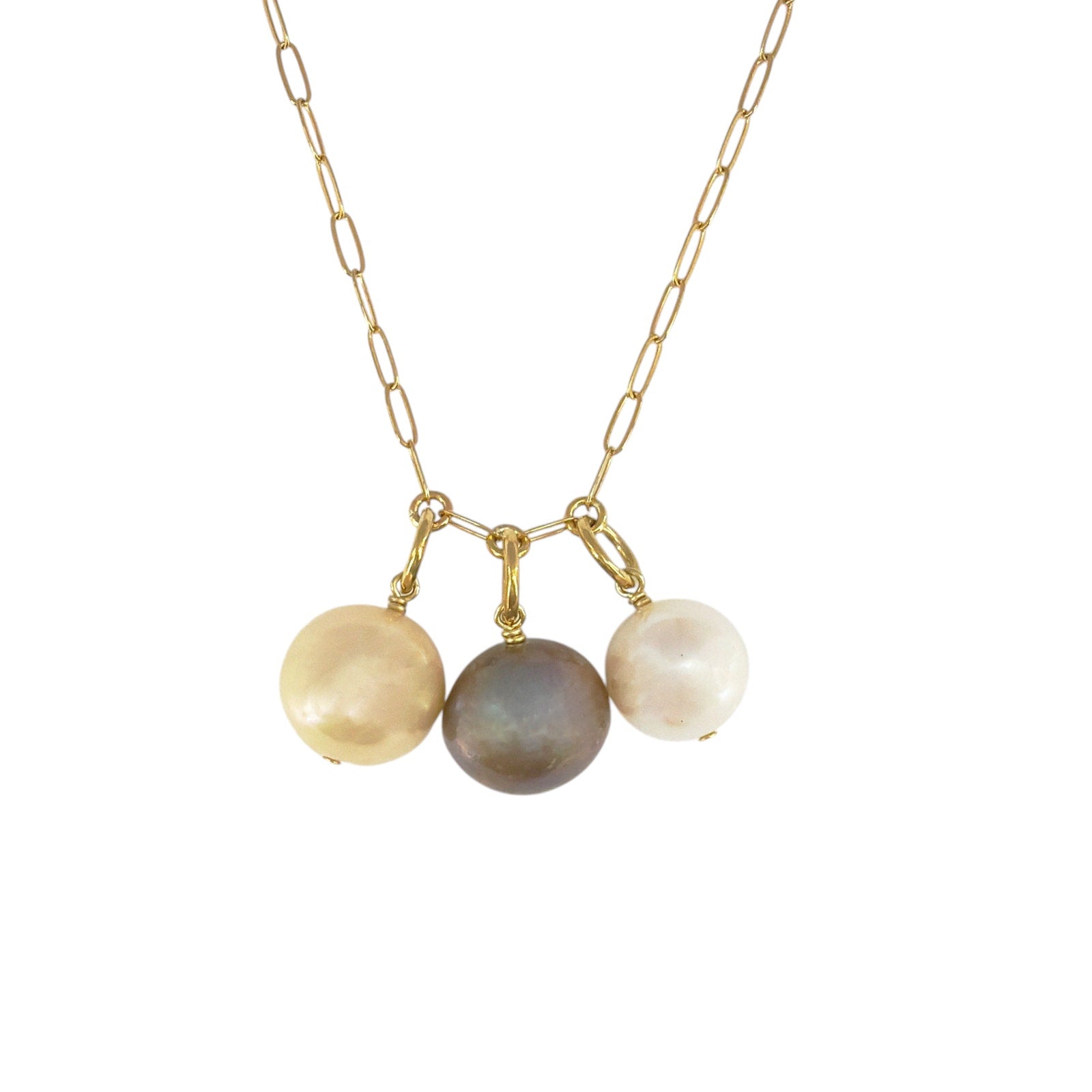 CHAN LUU Ombre Pearl Necklace Chan Luu