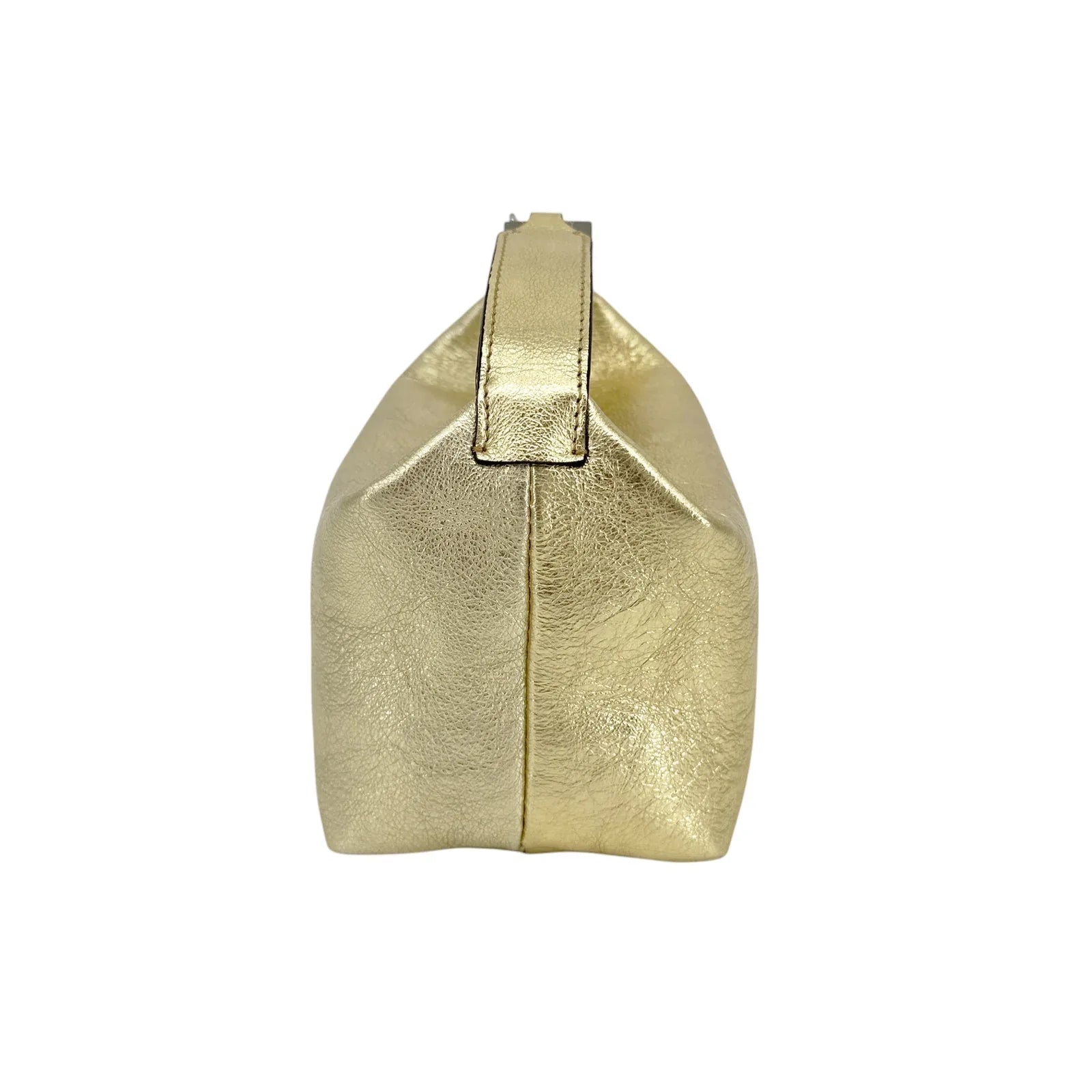 EERA Metallic Moon Bag in Laminated Gold - flyKAMP