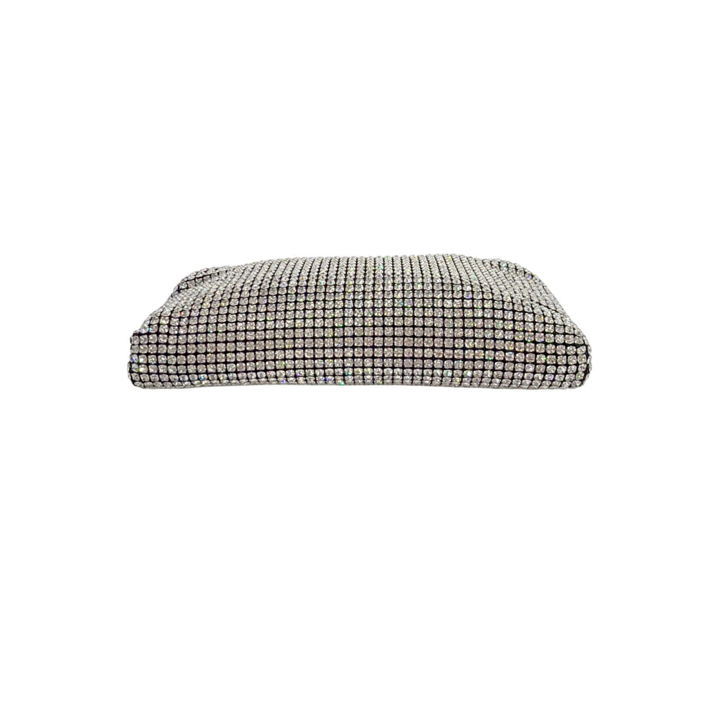 REISS Adaline Crystal Clutch Bag Reiss