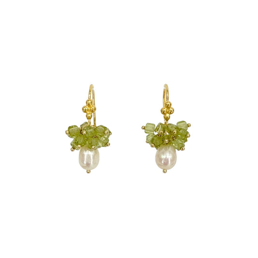 CHAN LUU Firework Earrings Peridot