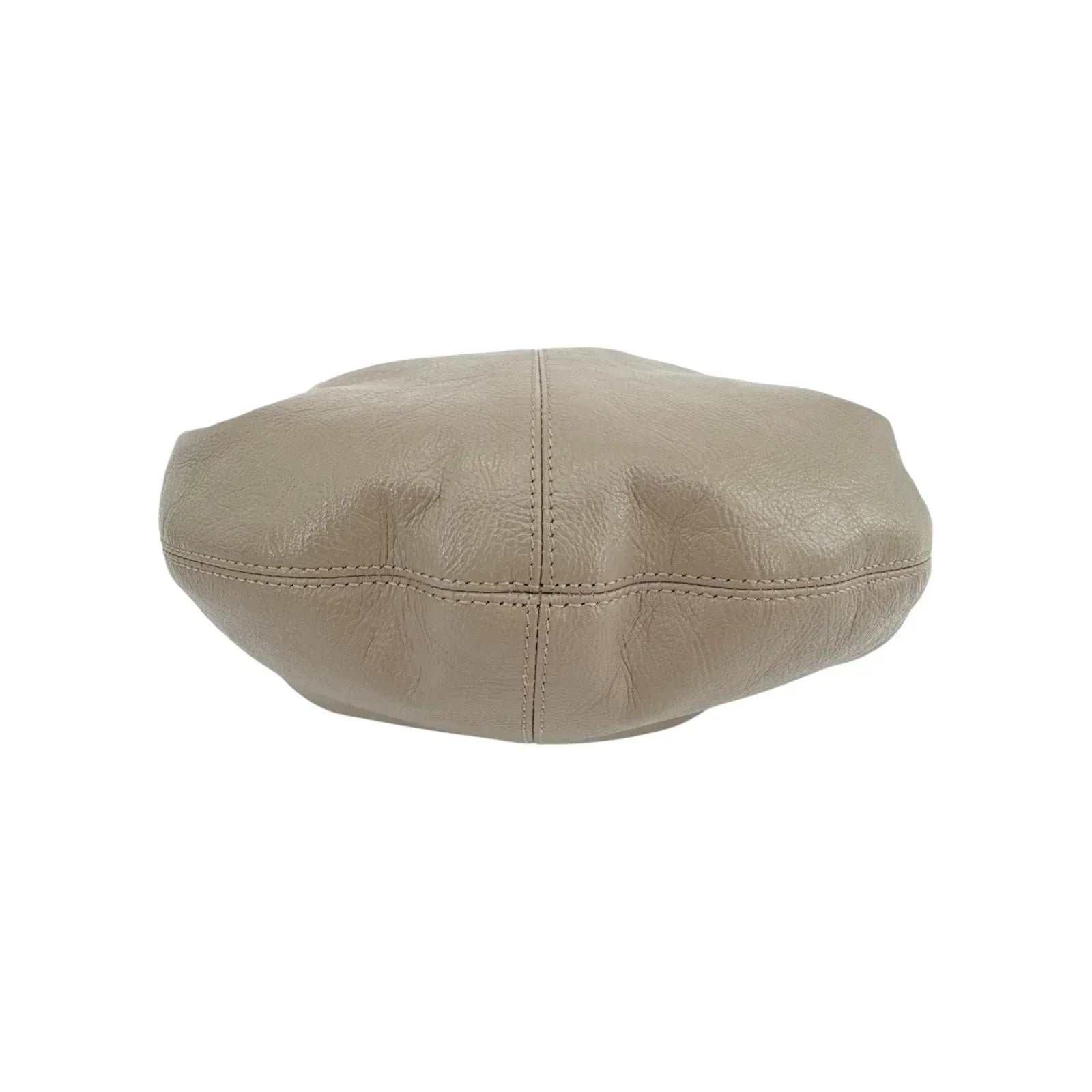 CHLOE Small Bracelet Hobo Bag in Grained Leather in Grey - flyKAMP