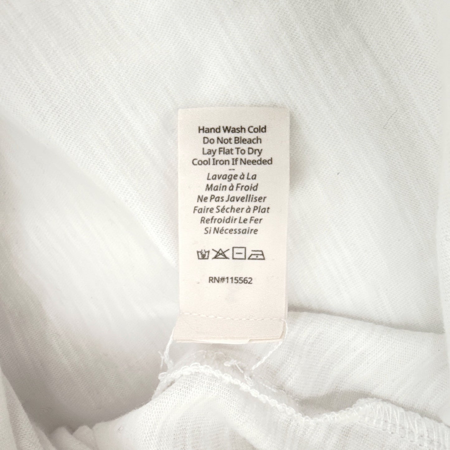 CINQ A SEPT Charm Bella Tee in White S