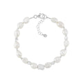 SILPADA Power Player Silver Freshwater Pearl Bracelet - flyKAMP