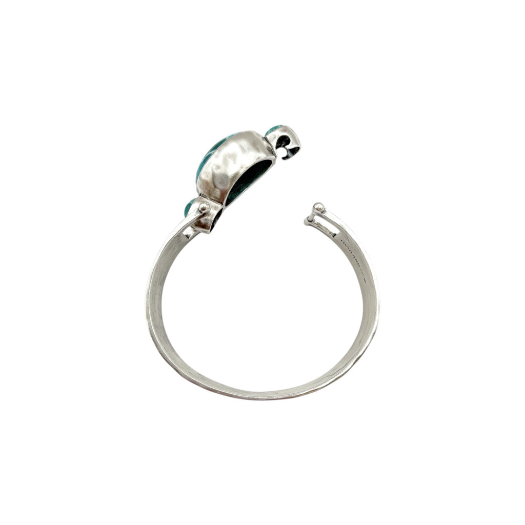 SILPADA El Rio Sterling Silver Turquoise Bangle Bracelet