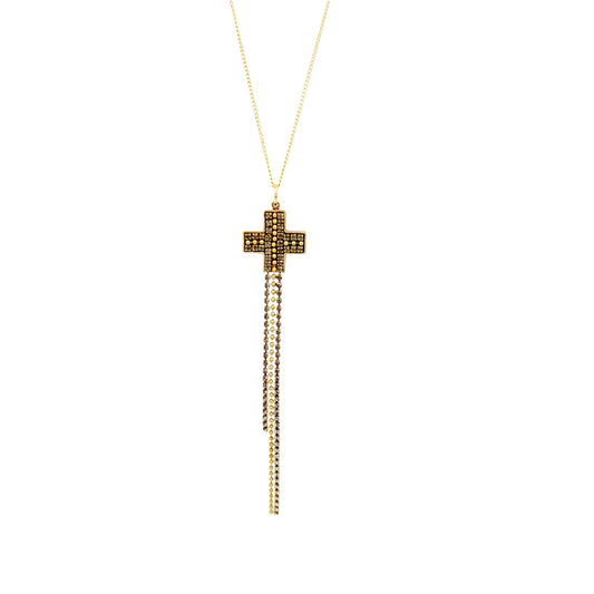 VIRGINS SAINTS & ANGELS VSA Resurrection Cross Chain Necklace