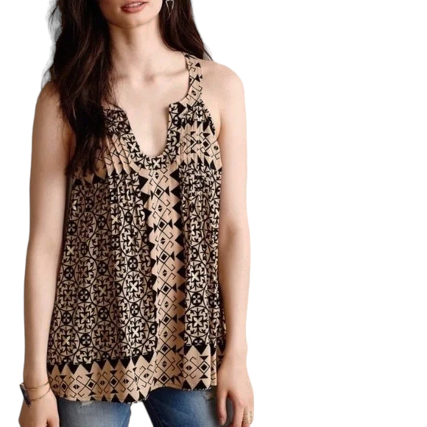 ANTHROPOLOGIE x PLENTY by TRACY REESE Avra Top XS