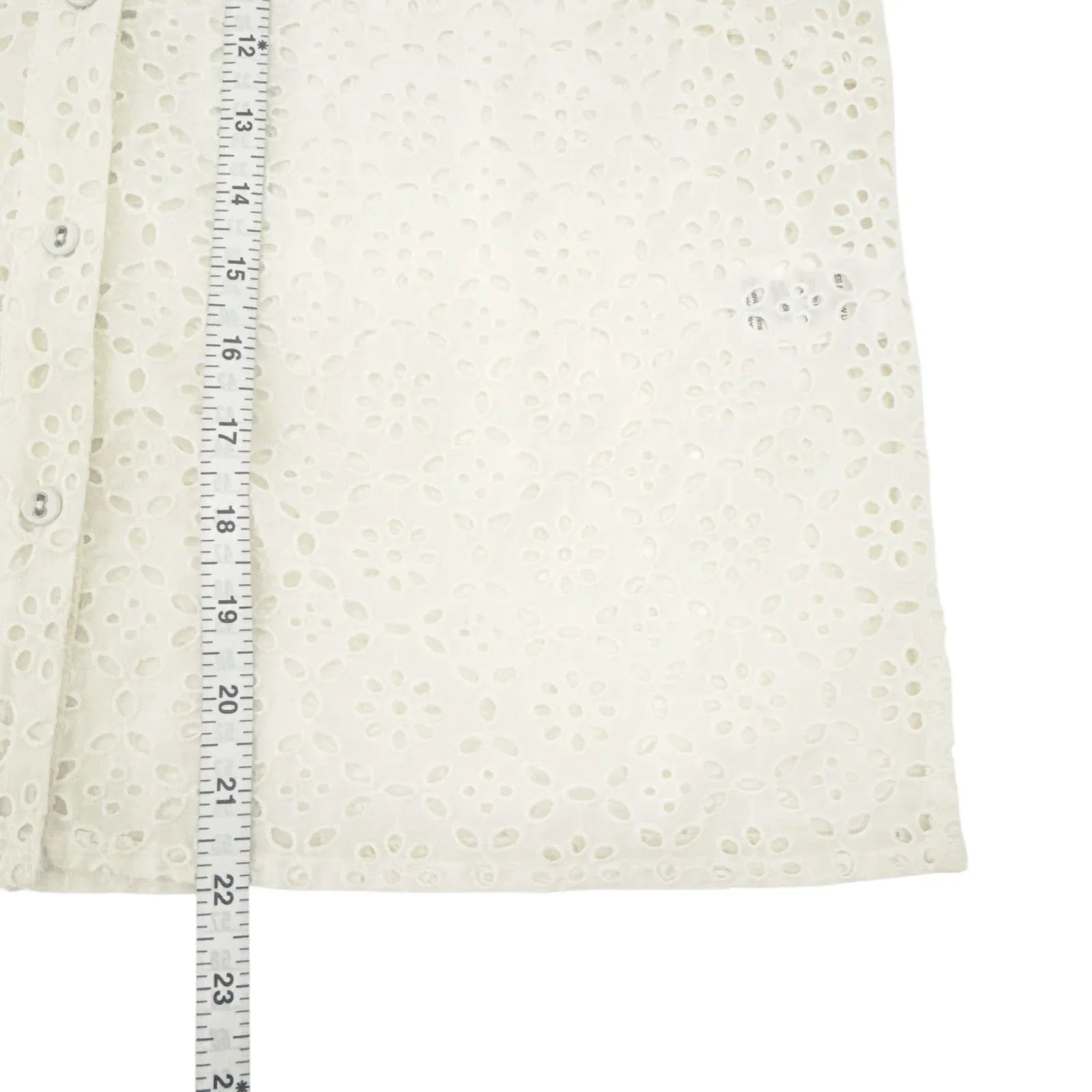 VERONICA BEARD Vitale Eyelet Top 6|M - flyKAMP