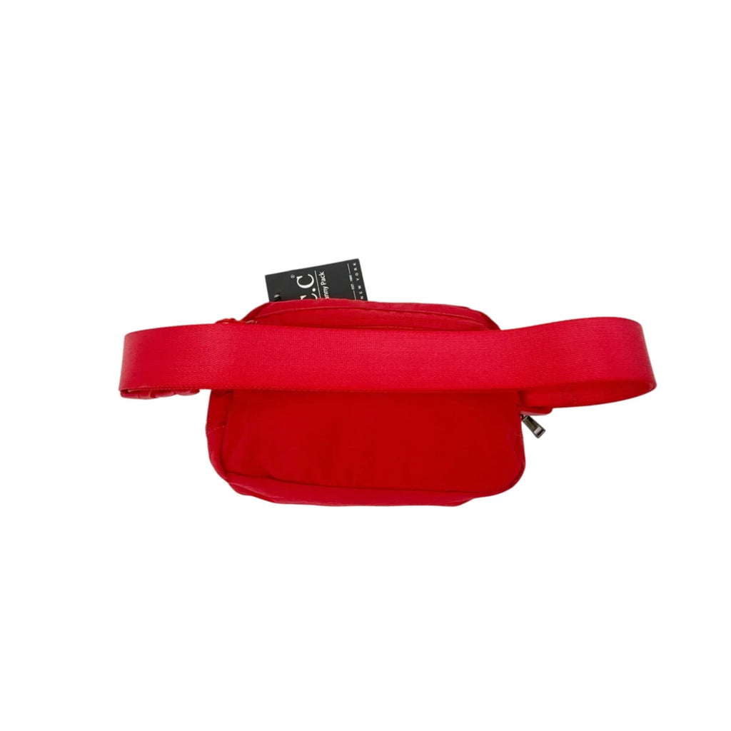 C.C Fanny Pack Belt Bag in Red - flyKAMP