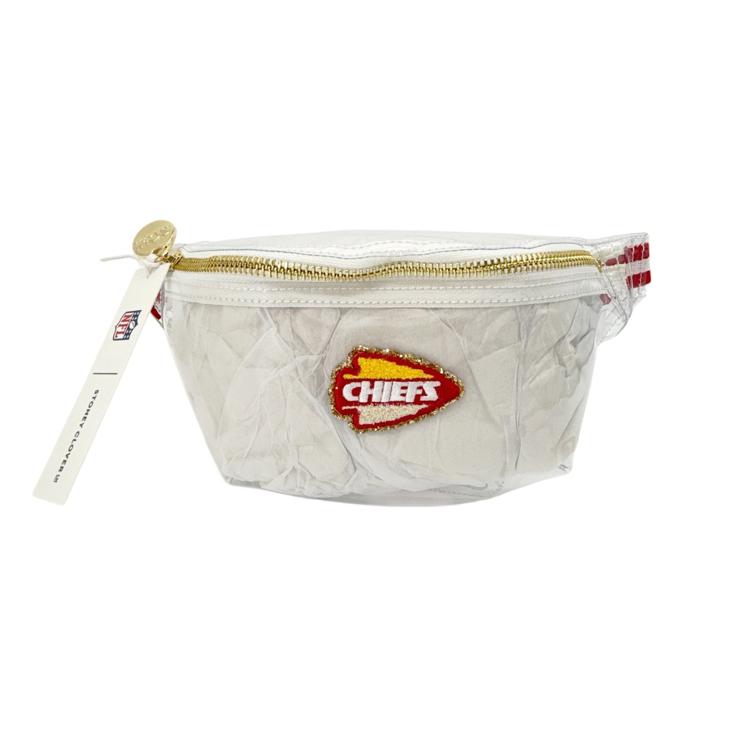 STONEY CLOVER LANE Kansas City Chiefs Clear Fanny Pack