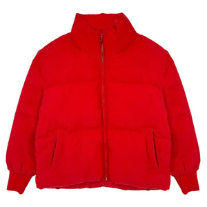 LOVERS+FRIENDS Jillian Puffer Jacket in Red XS