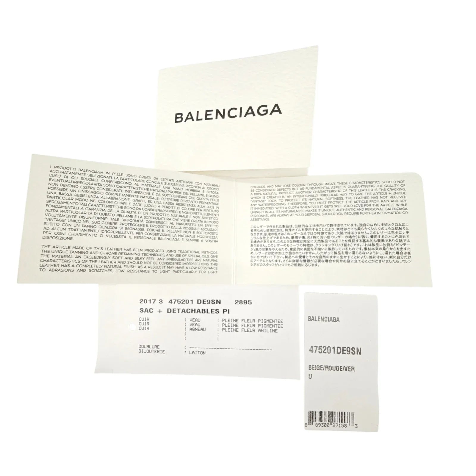 BALENCIAGA Everyday Floral Leather Tote Bag - flyKAMP
