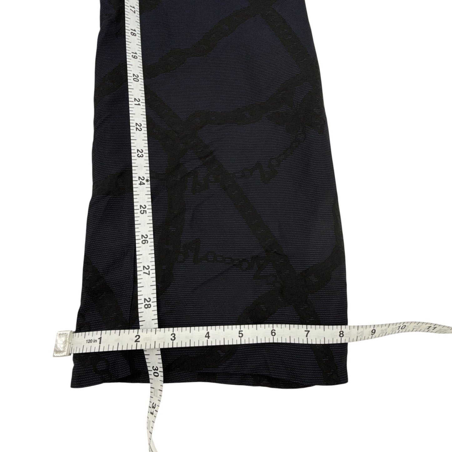 ZADIG & VOLTAIRE Pomy Jacquard Chain Print Pants In Encre FR34|XS