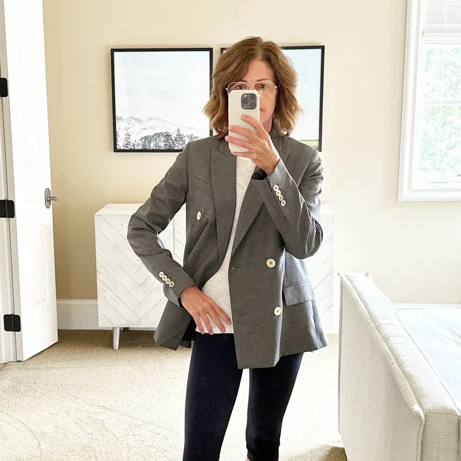 GOLDEN GOOSE Misam Double Breasted Blazer Jacket XS - flyKAMP