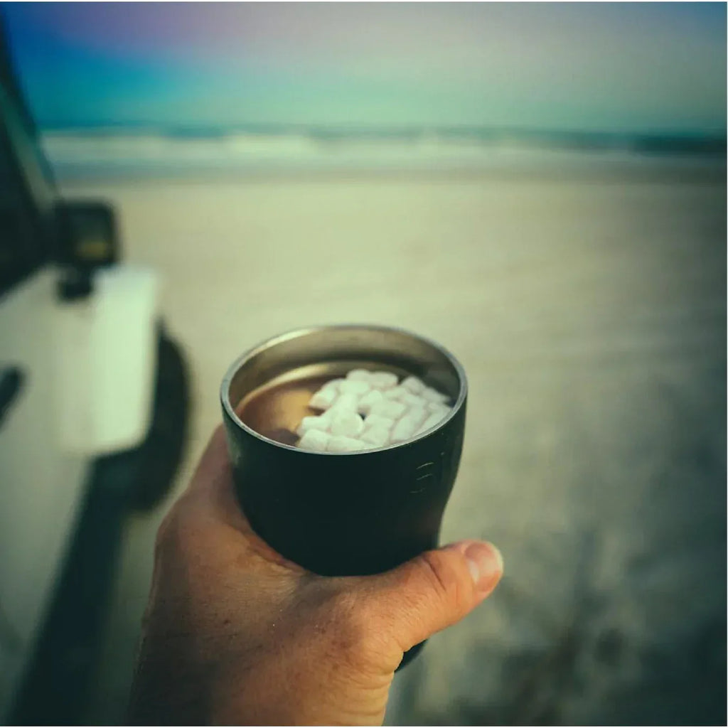 SIC Seriously Ice Cold 12 oz Tumbler in Matte Tuff Black - flyKAMP