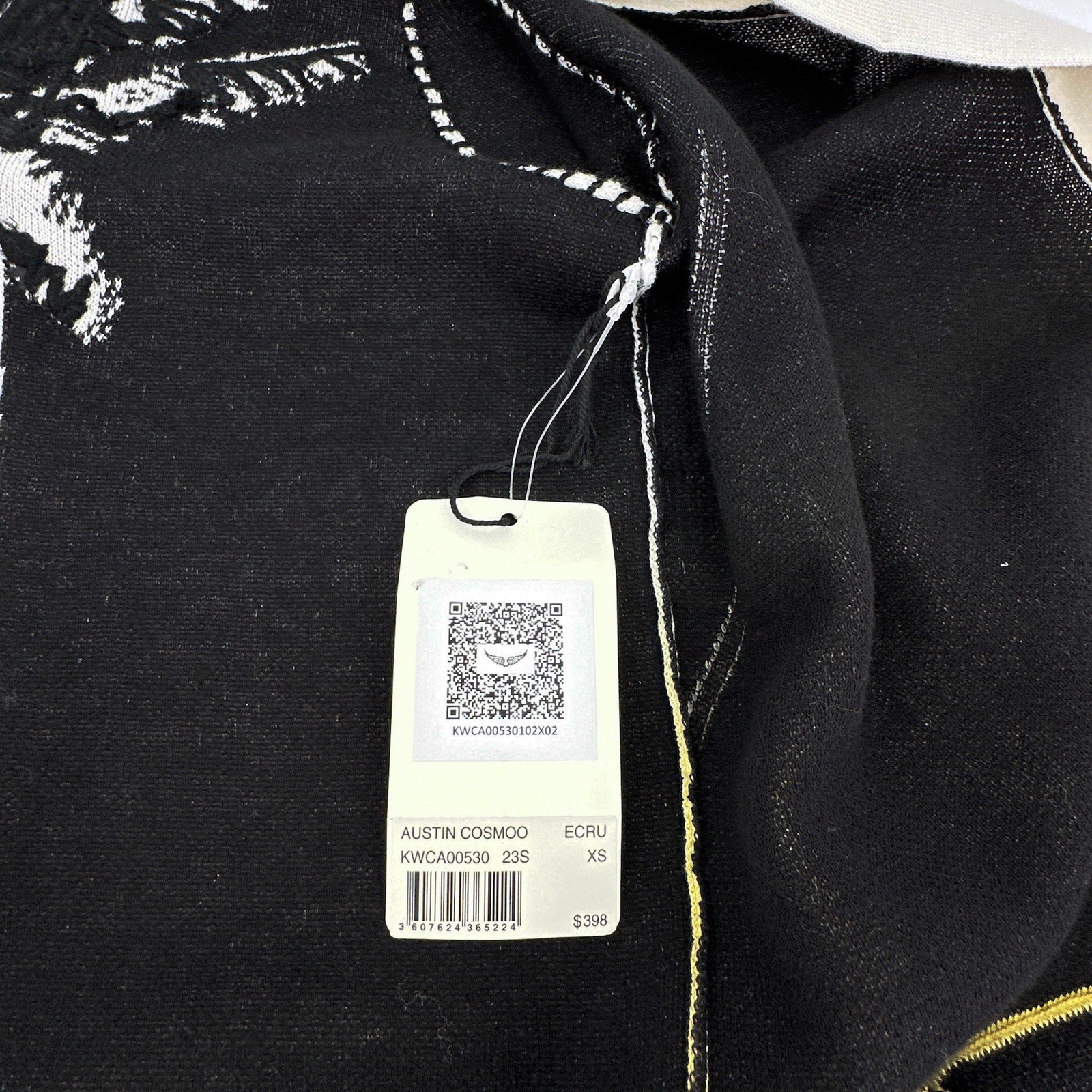 ZADIG and VOLTAIRE Long Cardigan XS Zadig & Voltaire