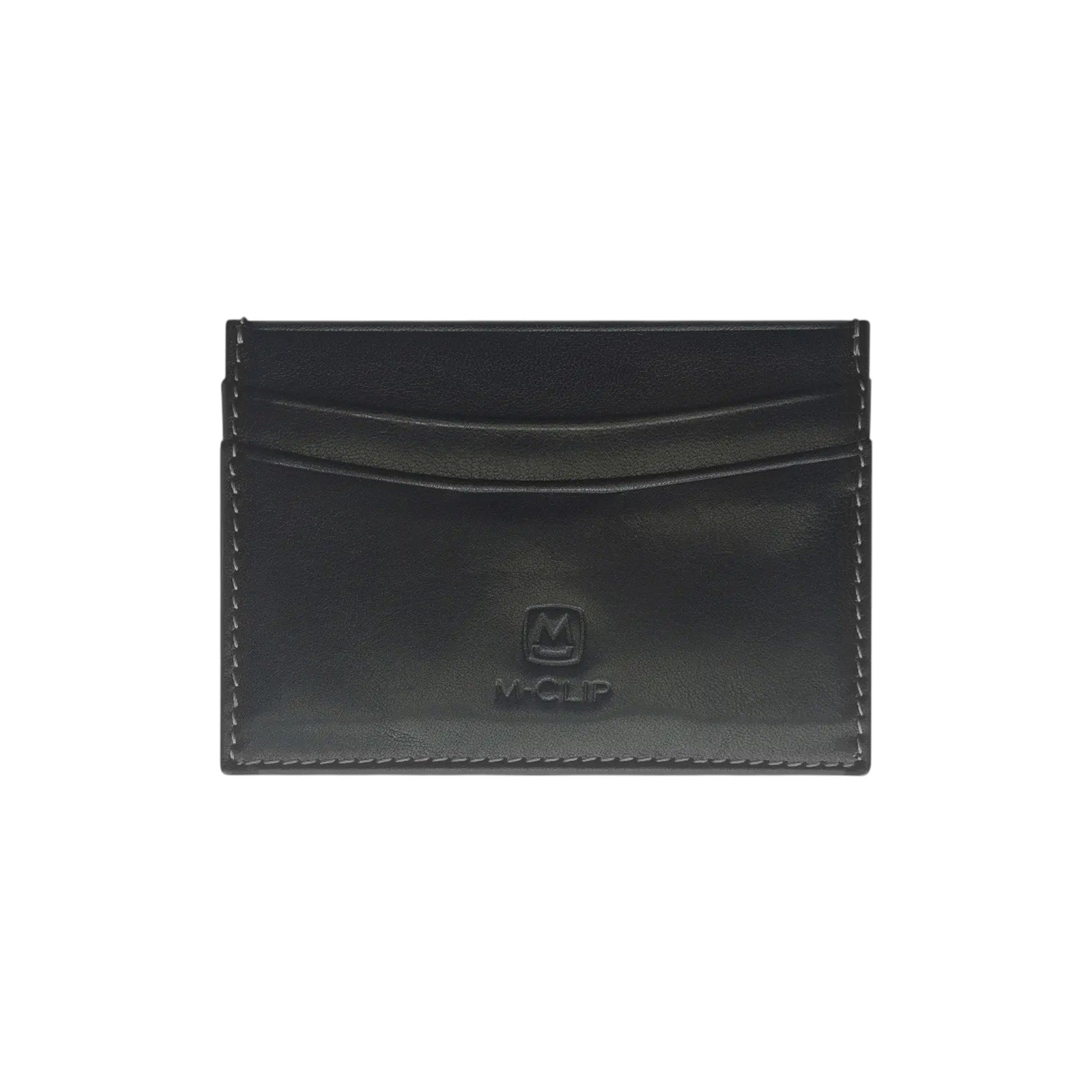 M-CLIP Leather RFID Case Horizontal in Black M-Clip
