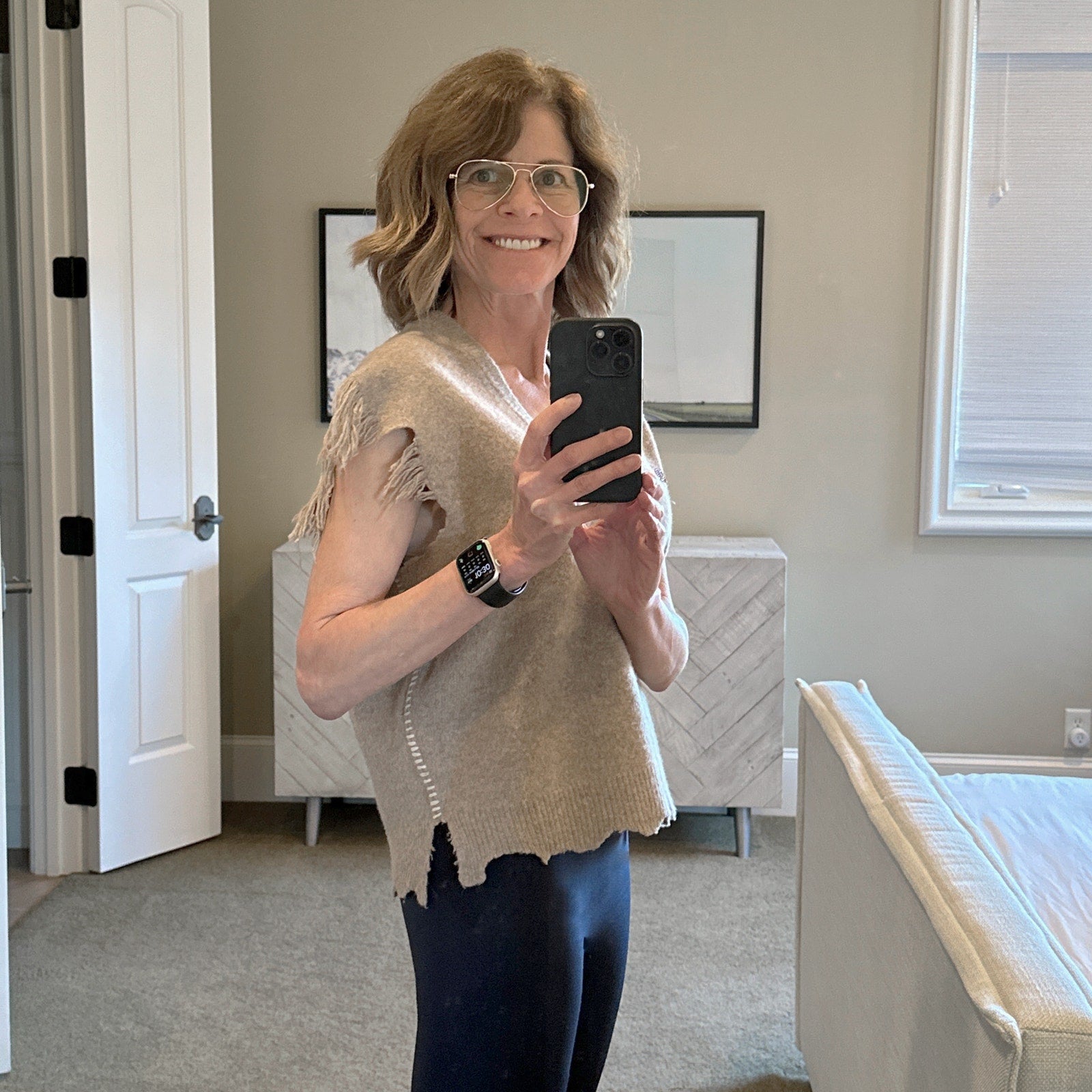ZADIG and VOLTAIRE Sweater Vest in Tan XS Zadig & Voltaire