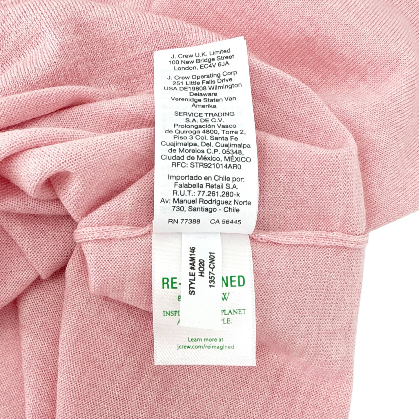 J.CREW Margot Crewneck Sweater in Blossom XS