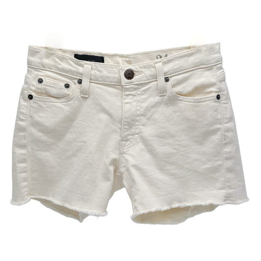 J.CREW Denim Short in Ecru 24