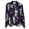 THE GREAT. The Boudoir Button Up Silk Shirt 0|XS - flyKAMP