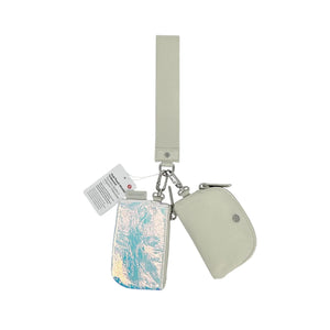 LULULEMON Dual Pouch Wristlet Iridescent