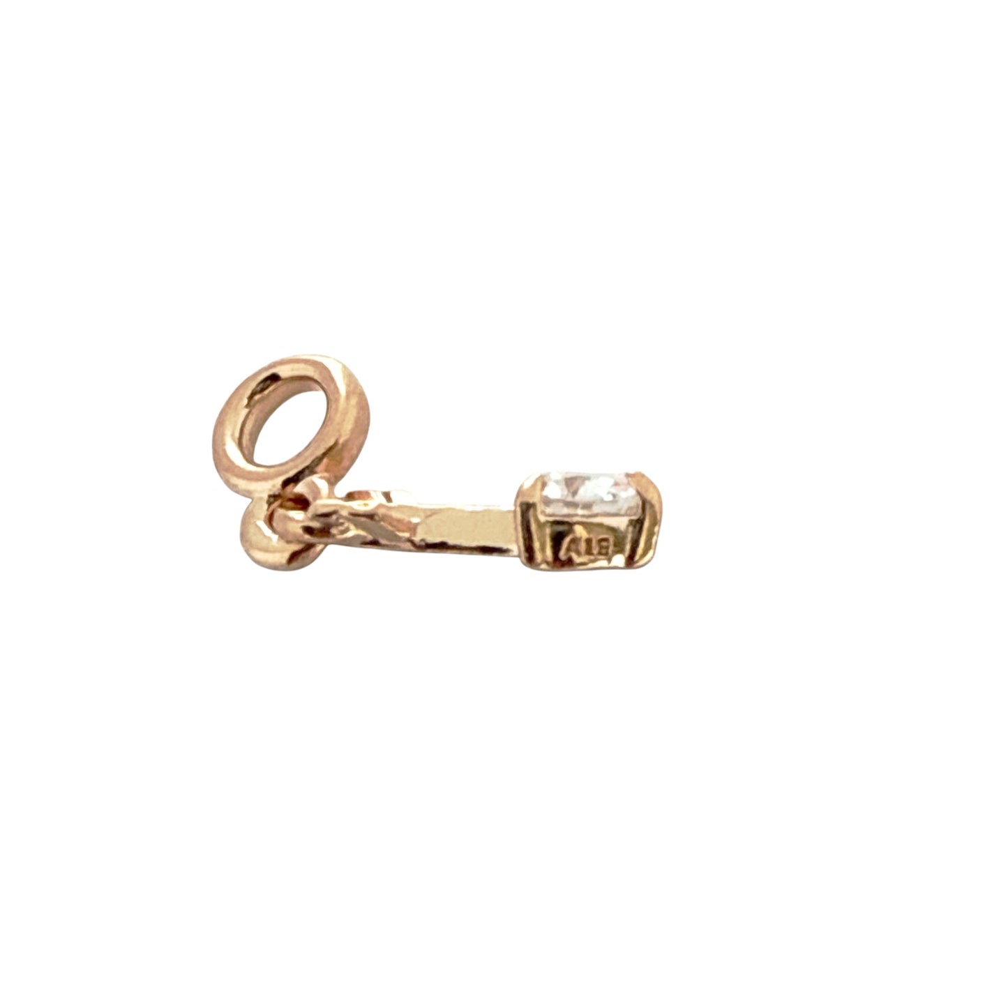 PANDORA ME Arrow of Love Mini Dangle Charm 14K Rose Gold Plating