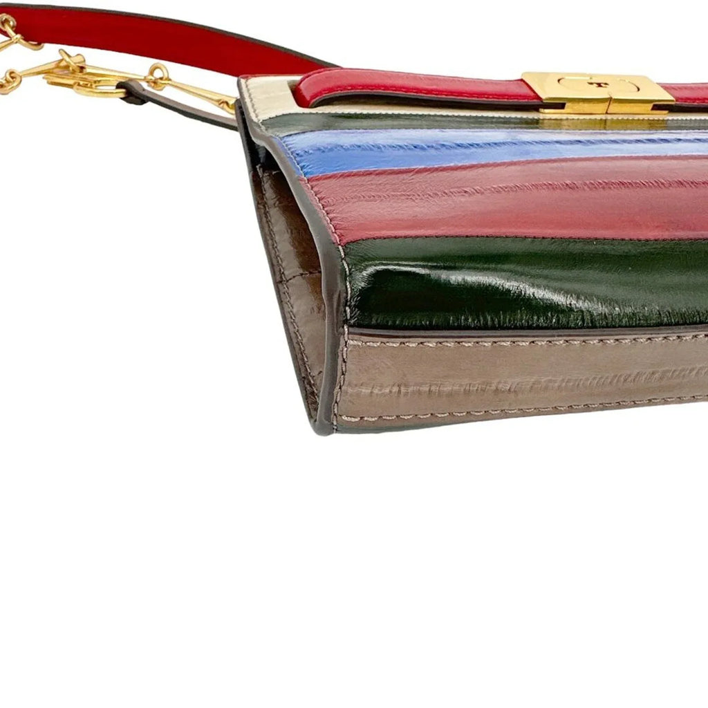 TORY BURCH Lee Radziwill Color-Block Shoulder Bag - flyKAMP
