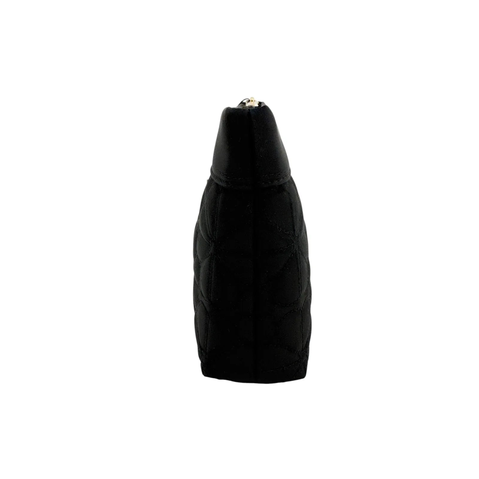 KATE SPADE New York Spade Flower Quilted Cosmetic Pouch in Black - flyKAMP
