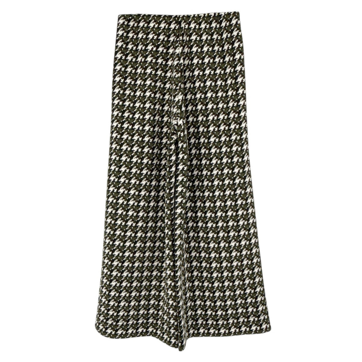 ME+EM Houndstooth Wide Leg Crop Pant Jacquard Ponte Jersey Tailoring 2|XS