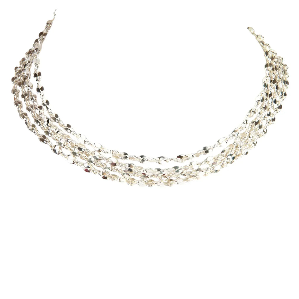 VIRGINS SAINTS & ANGELS VSA Love Chain Necklace in Silver - flyKAMP