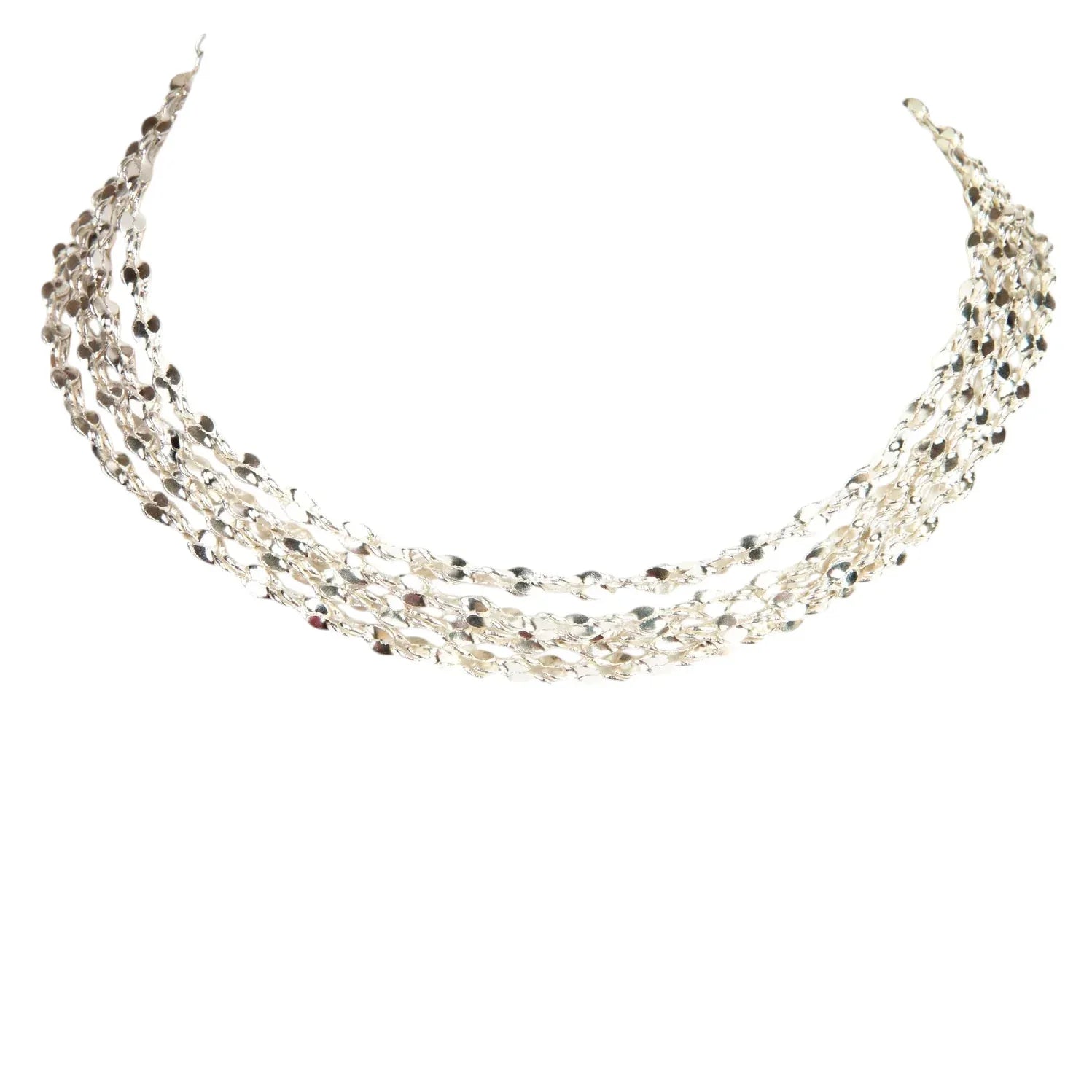 VIRGINS SAINTS & ANGELS VSA Love Chain Necklace in Silver - flyKAMP