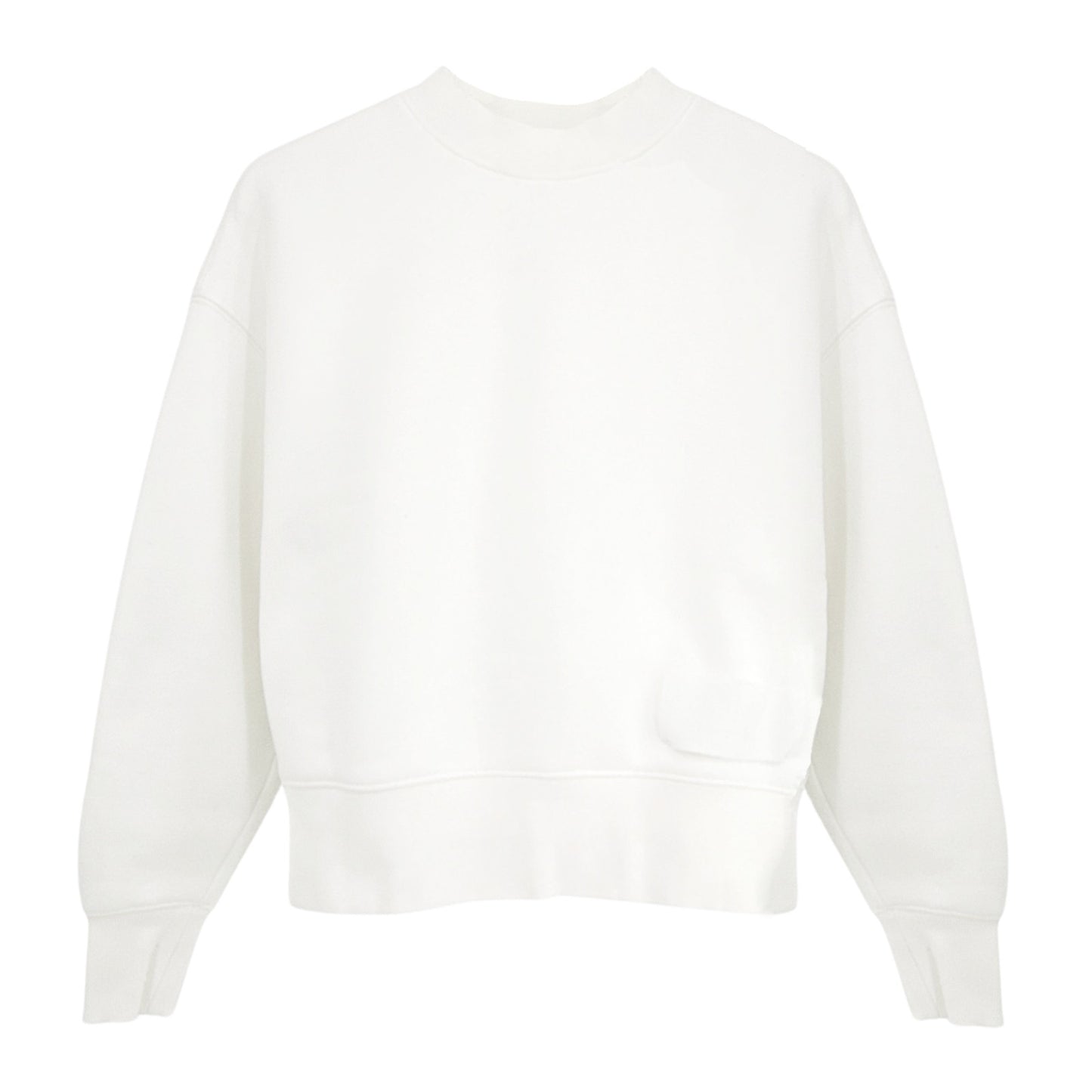 AMI Logo Patch Sweatshirt XS