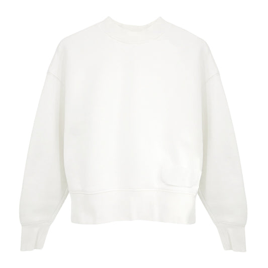 AMI Logo Patch Sweatshirt XS