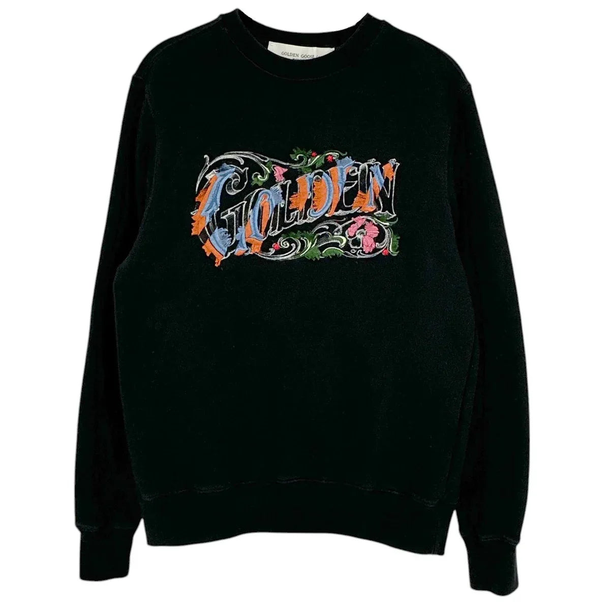 GOLDEN GOOSE Embroidered Logo Sweatshirt S - flyKAMP