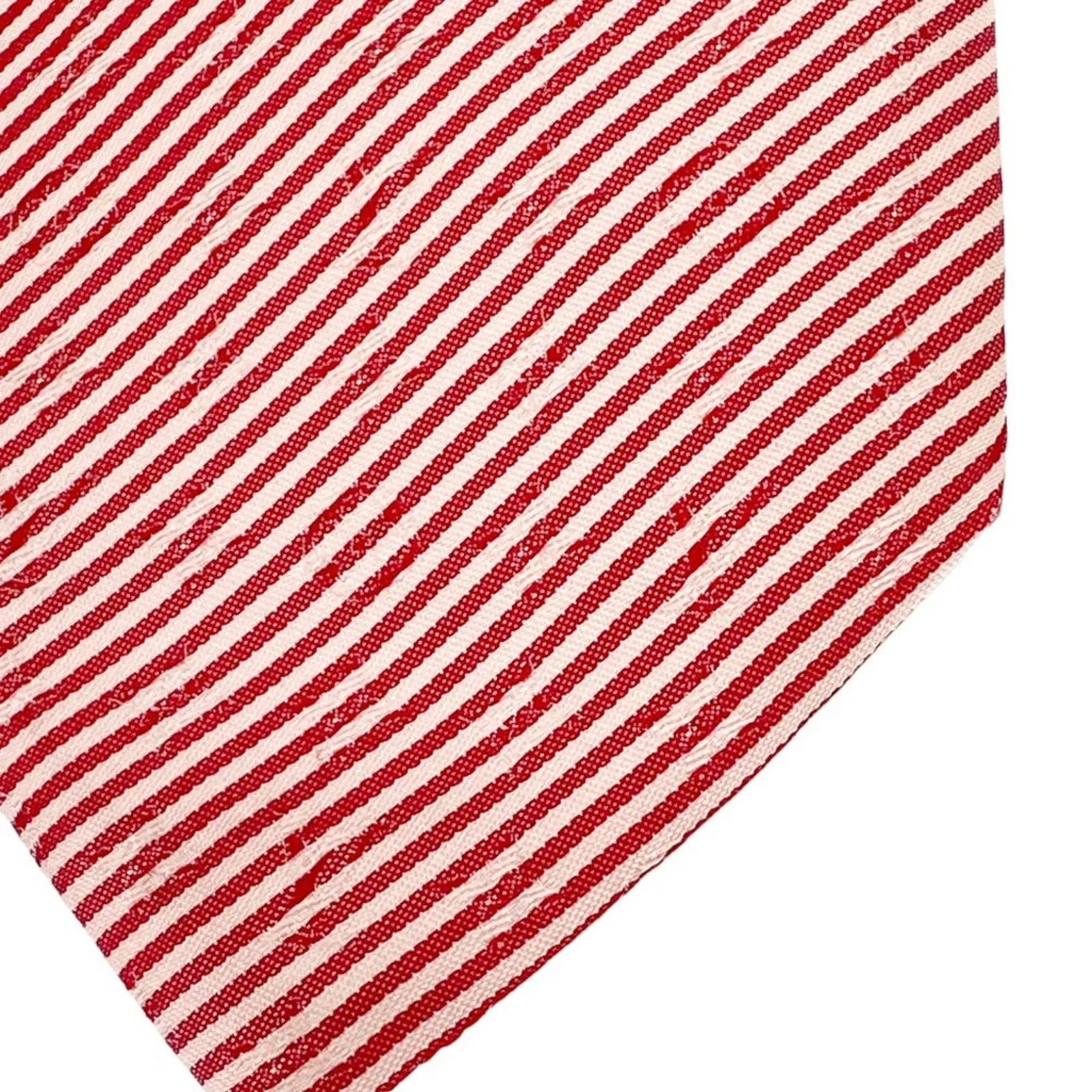 LOUIS VUITTON Monogram Diagonal Tie in Red - flyKAMP