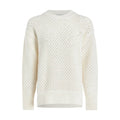 VARLEY Grady Bouclé Knit Sweater in Coconut Milk S - flyKAMP