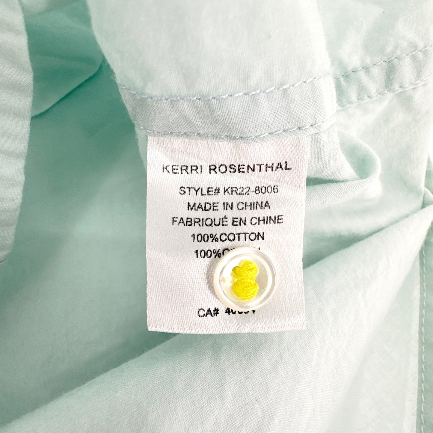 KERRI ROSENTHAL Nina Shirt Dress Happy Everything XS