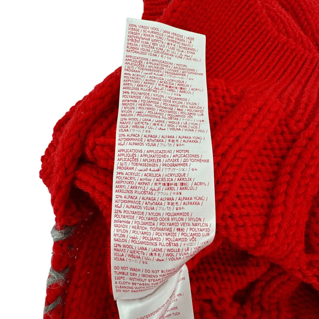 MARNI Cable Knit Wool Vest IT36 - flyKAMP