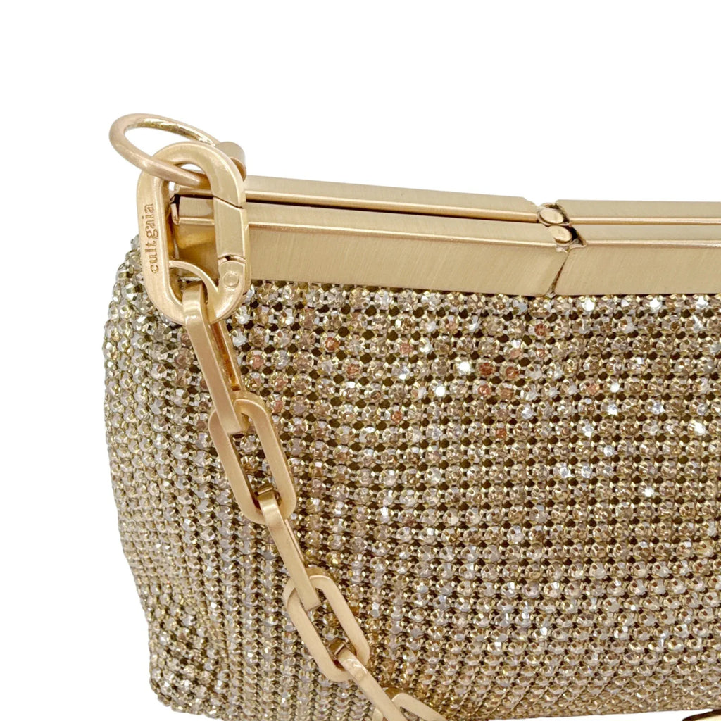 CULT GAIA Felice Clutch Bag in Sand Dollar - flyKAMP