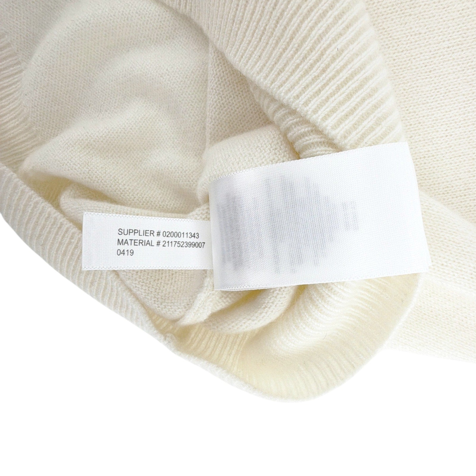 POLO RALPH LAUREN Cashmere Polo Shirt in Chic Cream in M Polo Ralph Lauren