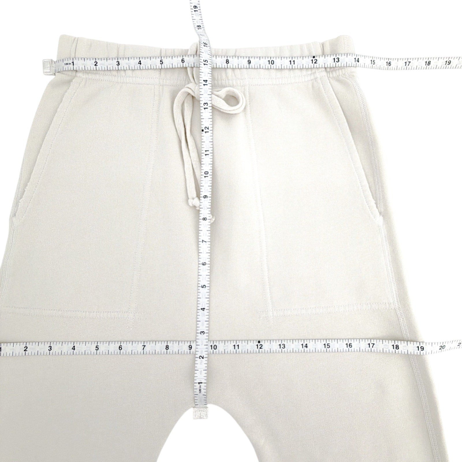NILI LOTAN SF Sweatpant in Chalk XS Nili Lotan