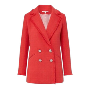 VERONICA BEARD Nayeli Dickey Jacket in Watermelon 8|M
