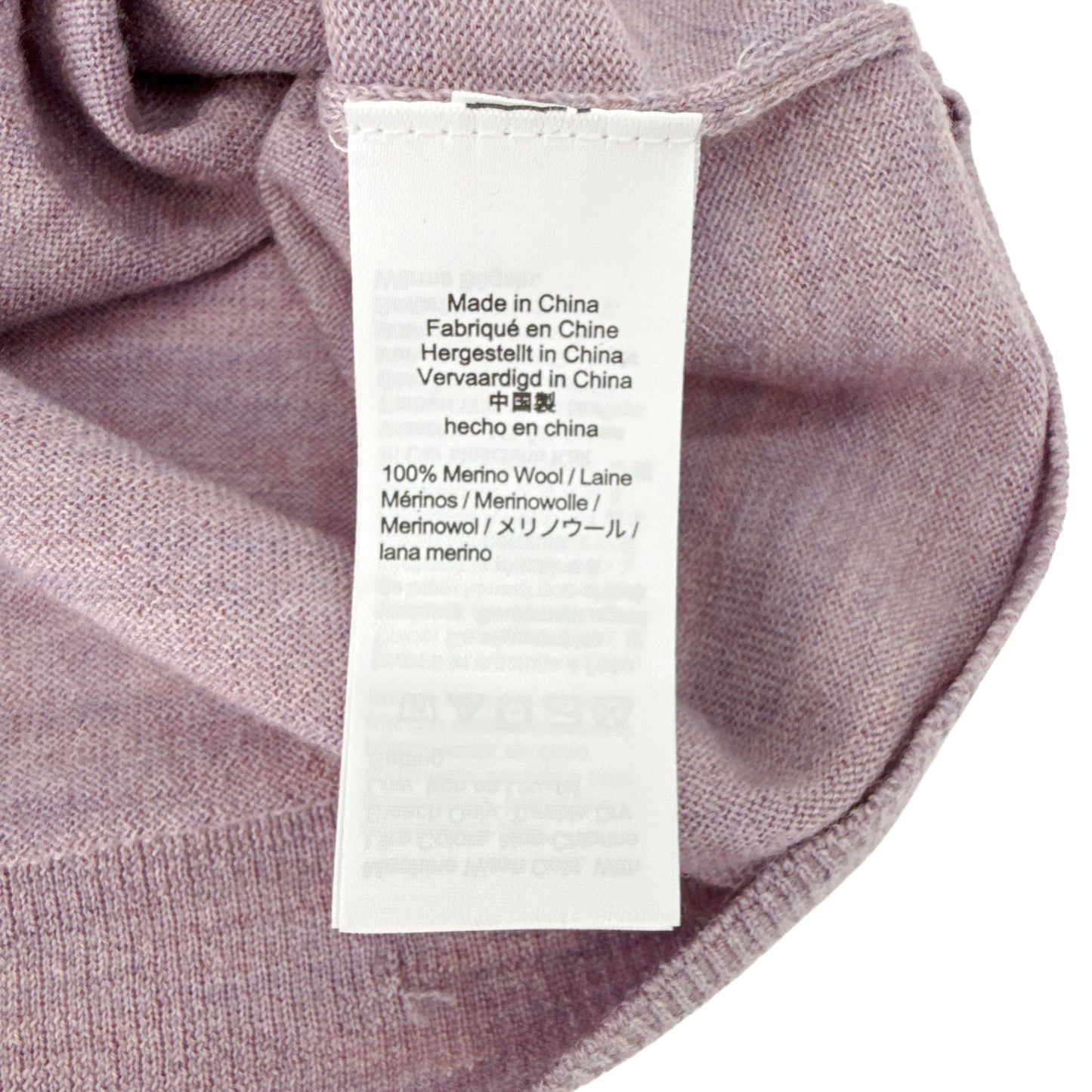 J.CREW Margot Crewneck Sweater in Faded Lavender Multi Heather XS