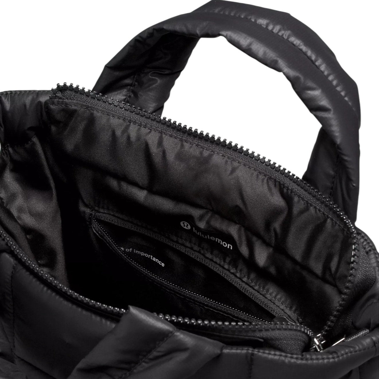 LULULEMON Quilted Grid Tote Bag Mini 5L