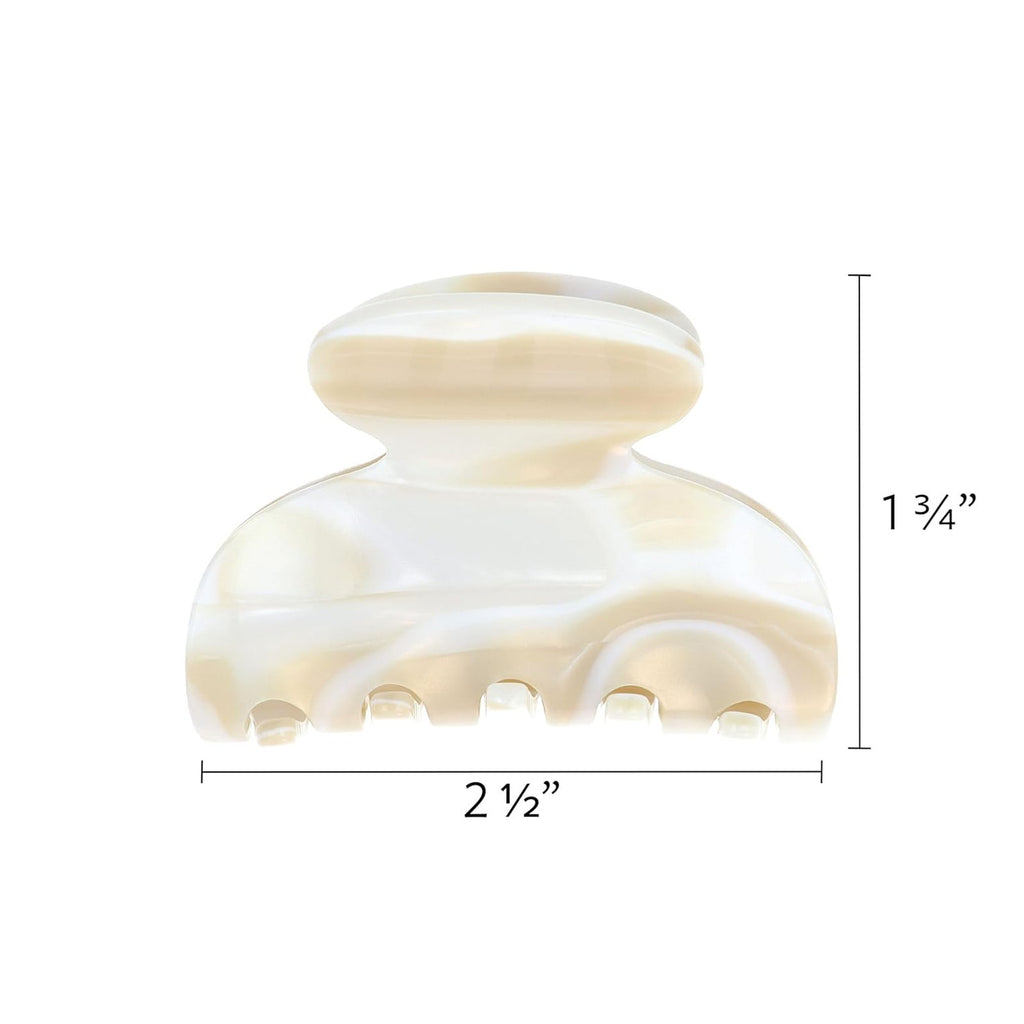 FRANCE LUXE Couture Claw Clip French Classic Small in Alba France Luxe