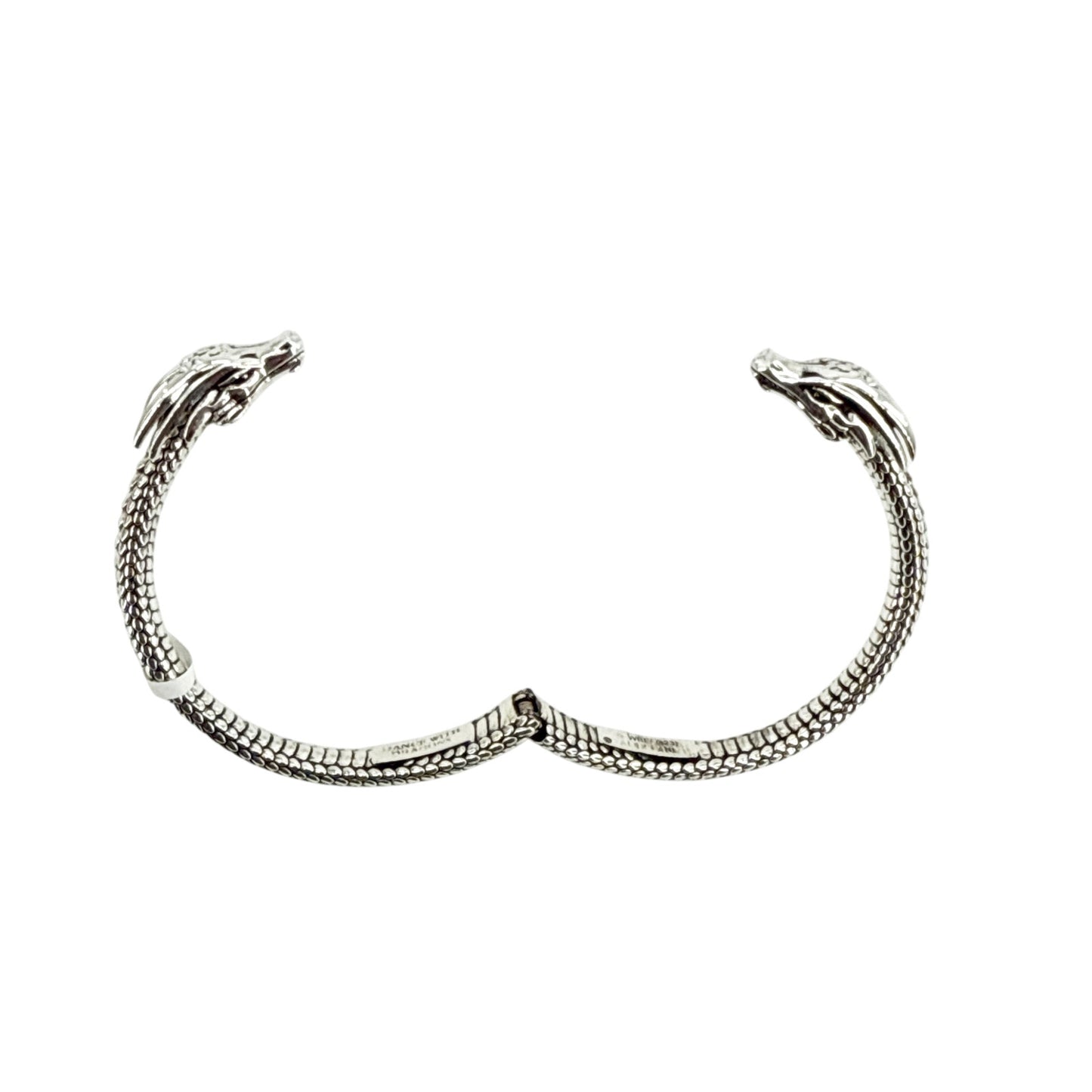 ALEX+ANI House of the Dragon™ Cuff Bracelet in Antiqued Silver