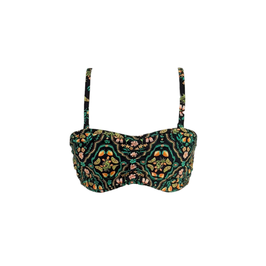 FREYA Swim Sunset in Seville Underwire Bandeau Bikini Top in Santa Ana 32D Freya