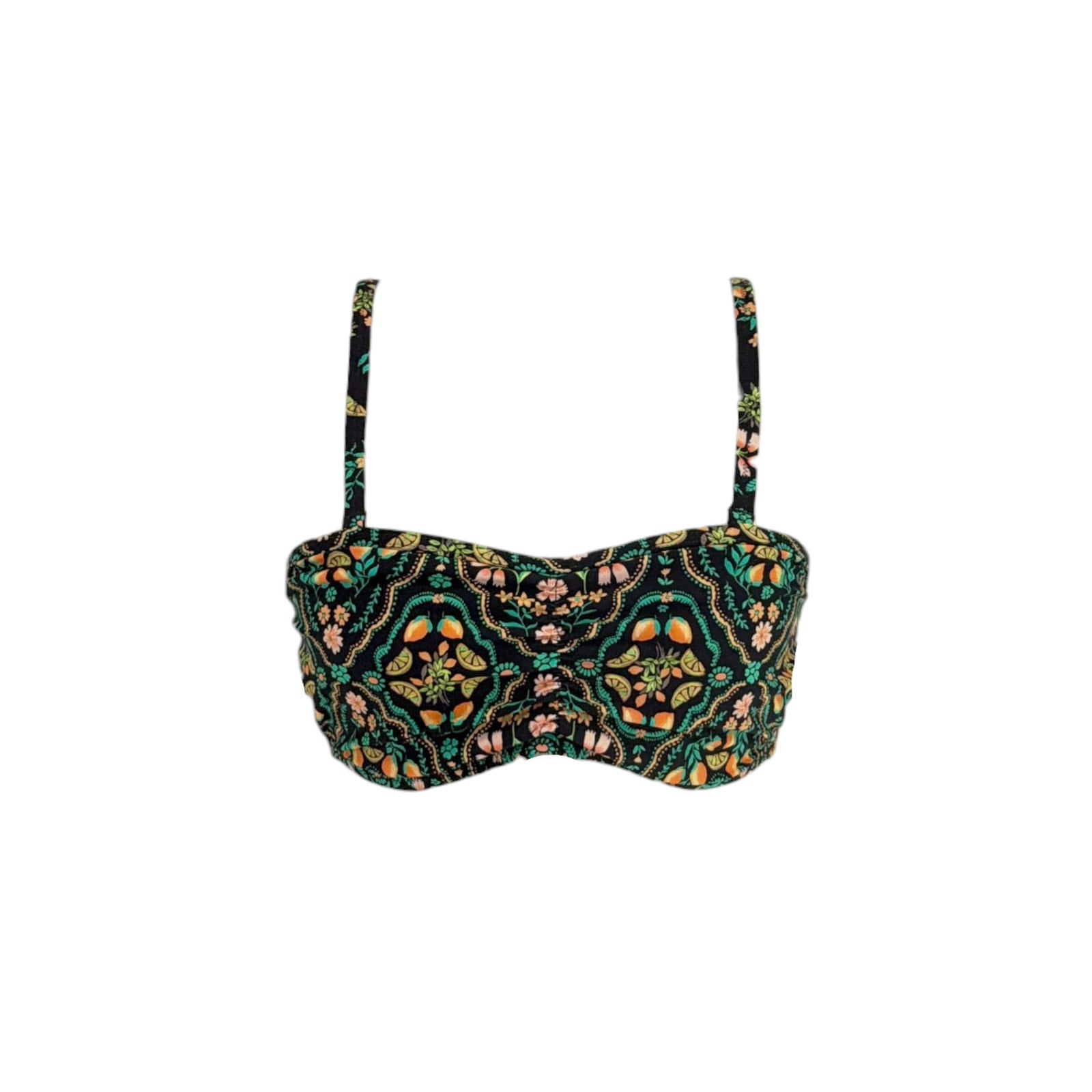 FREYA Swim Sunset in Seville Underwire Bandeau Bikini Top in Santa Ana 32D Freya