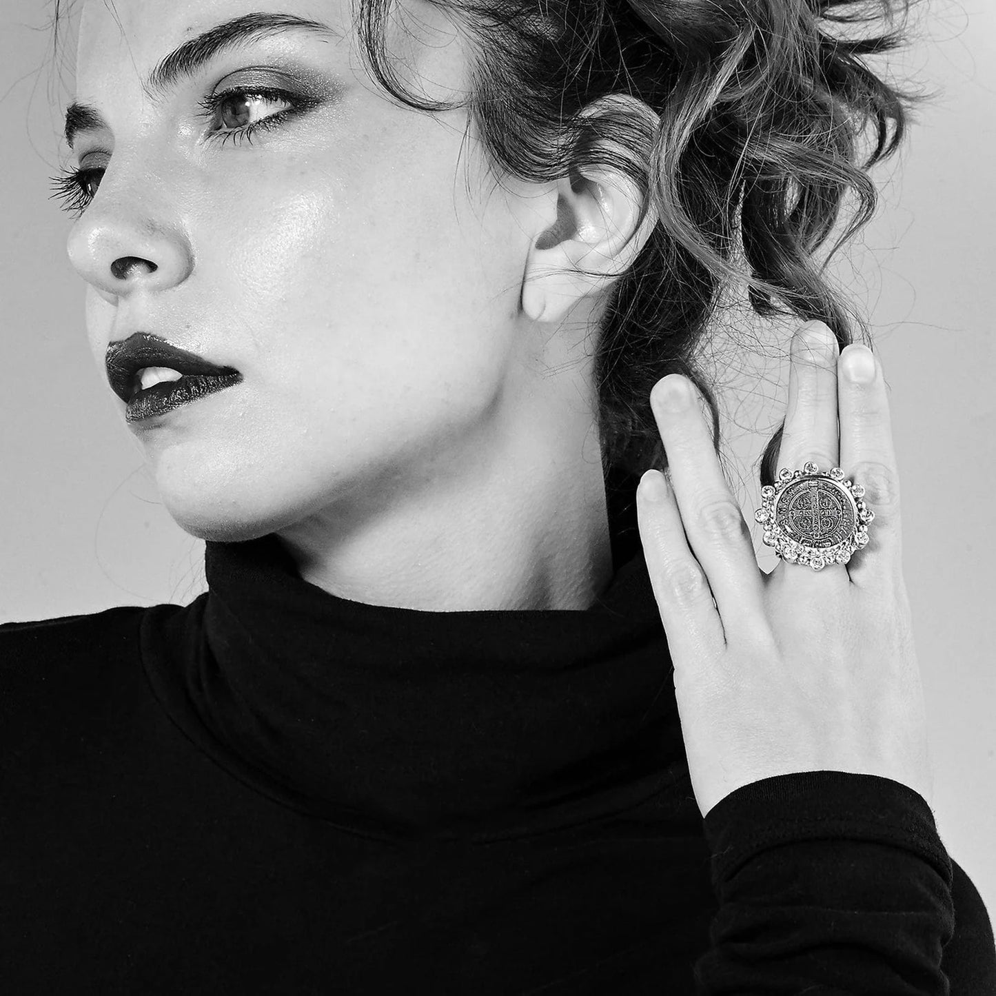 VIRGINS SAINTS & ANGELS VSA Vintage San Benito Ring Sterling Silver 6